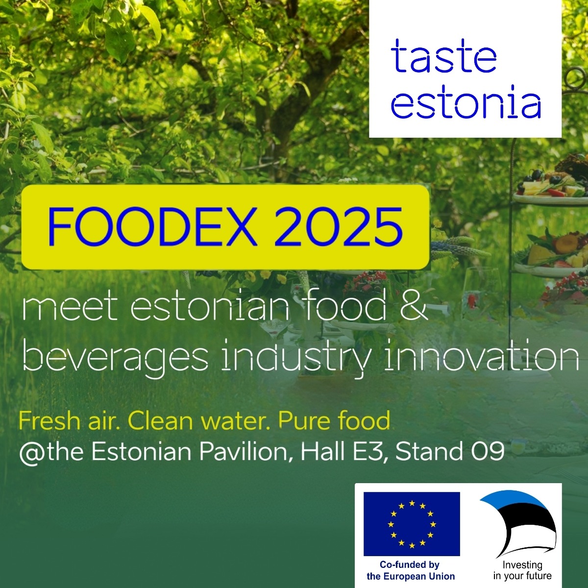 Dago Seaberry at FOODEX 2025 – Estonian food and beverage industry at Hall E3, Stand 09
