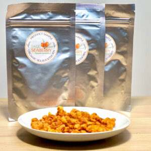 Freeze dried sea buckthorn berries