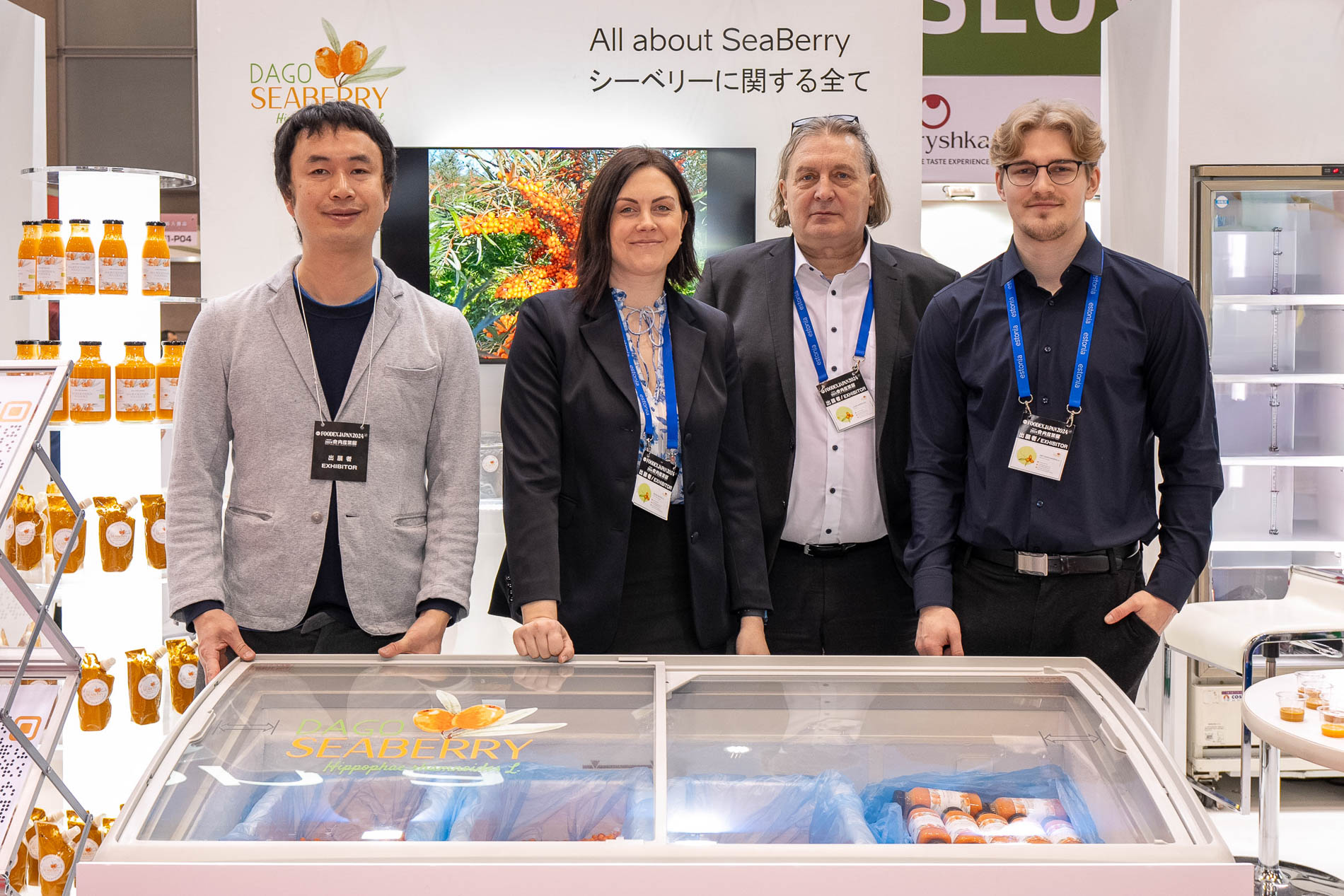 Dago Seaberry team at Foodex Japan 2023